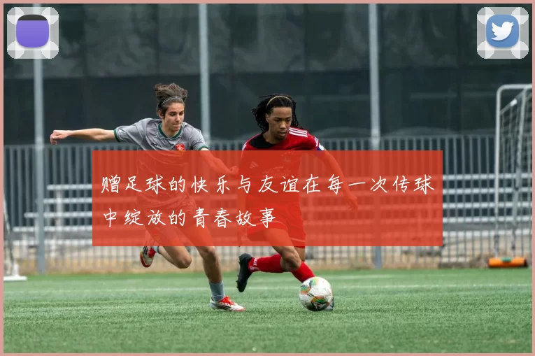 赠足球的快乐与友谊在每一次传球中绽放的青春故事